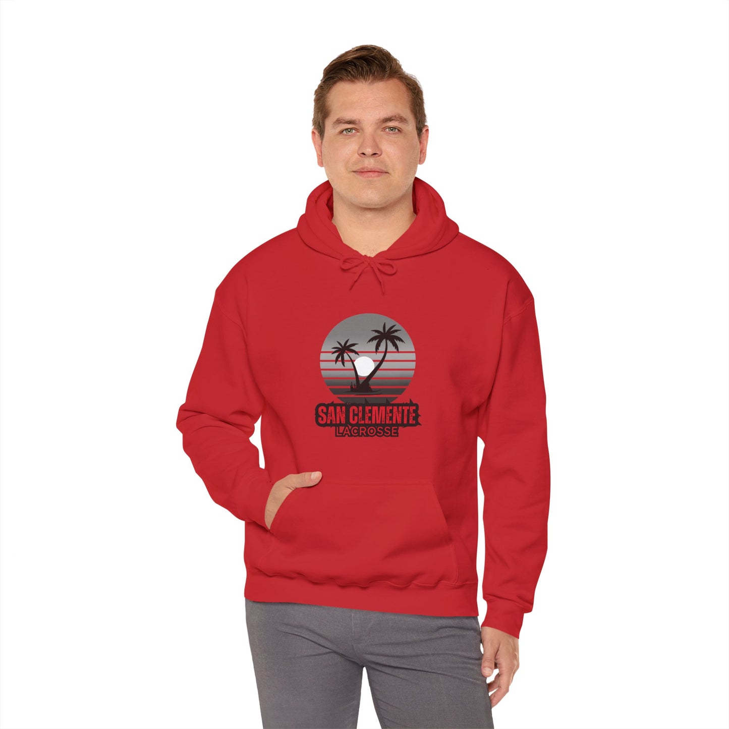 Unisex Heavy Blend™ Hooded Sweatshirt Sunset Logo