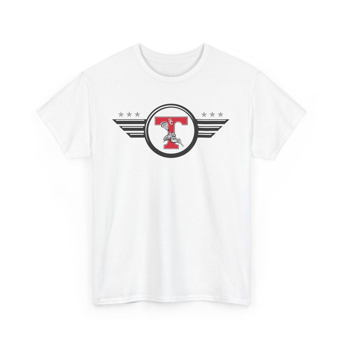 San Clemente Lacrosse Unisex Heavy Cotton Tee Aviation T-shirt
