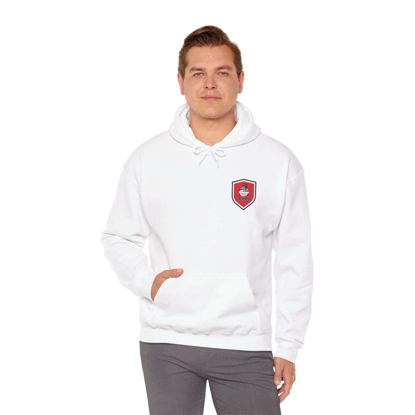 Unisex Heavy Blend™ Hooded Sweatshirt Emblem Logo