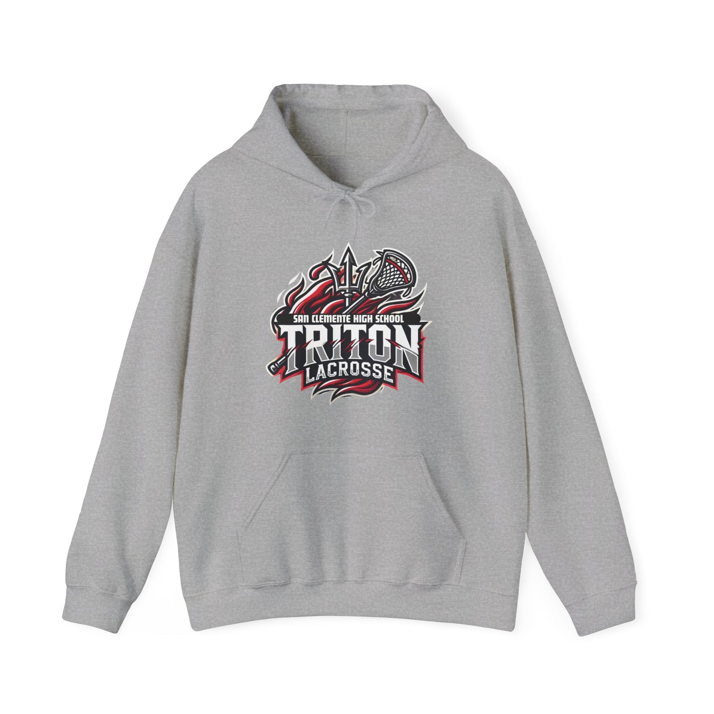 Unisex Heavy Blend™ Hooded Sweatshirt Flame Logo