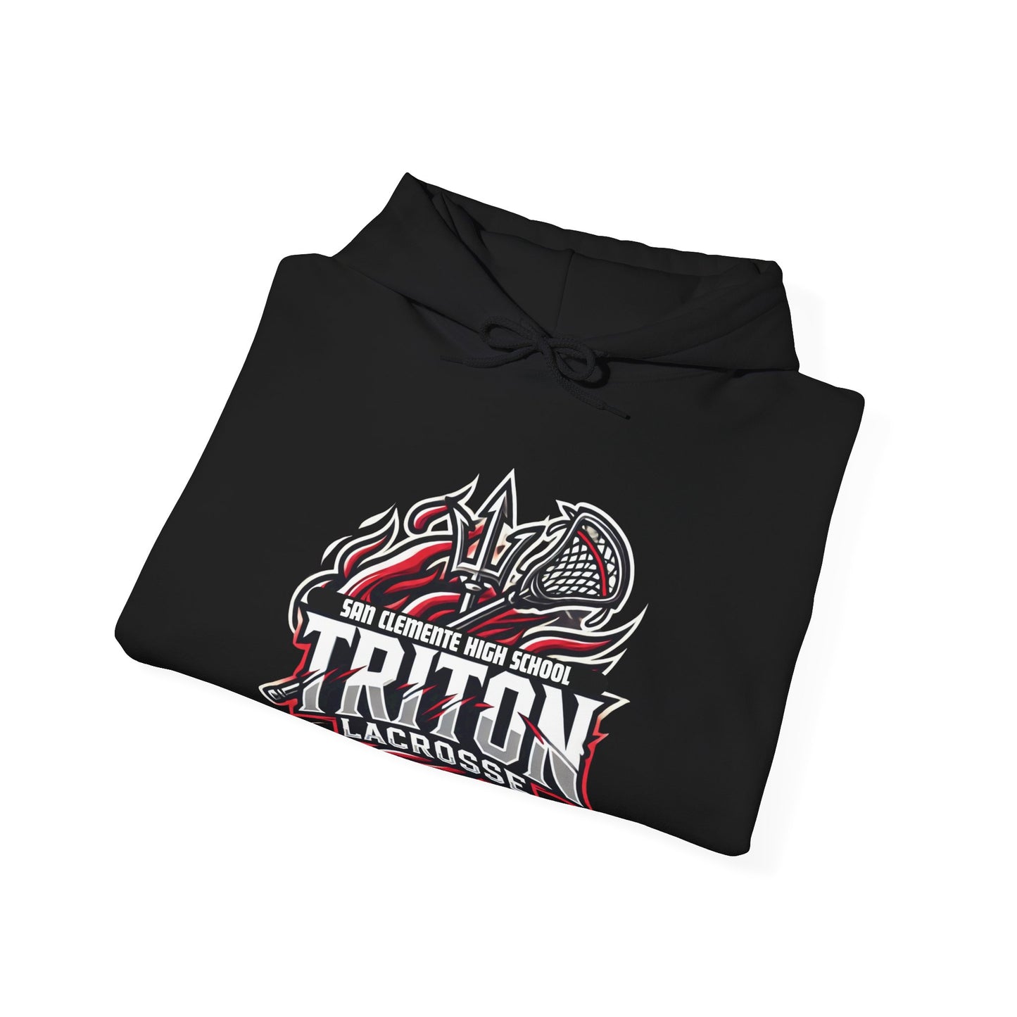Unisex Heavy Blend™ Hooded Sweatshirt Flame Logo