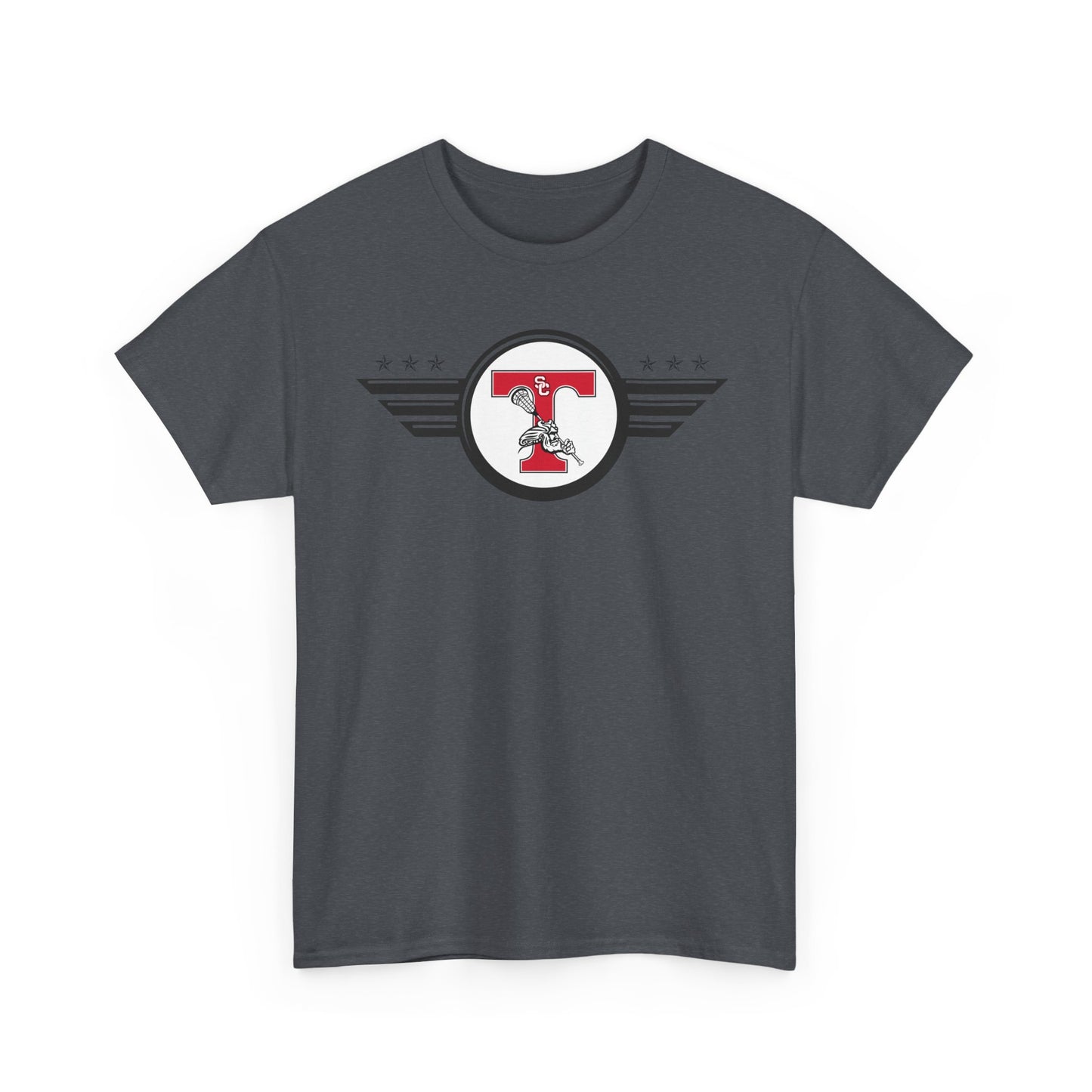 San Clemente Lacrosse Unisex Heavy Cotton Tee Aviation T-shirt