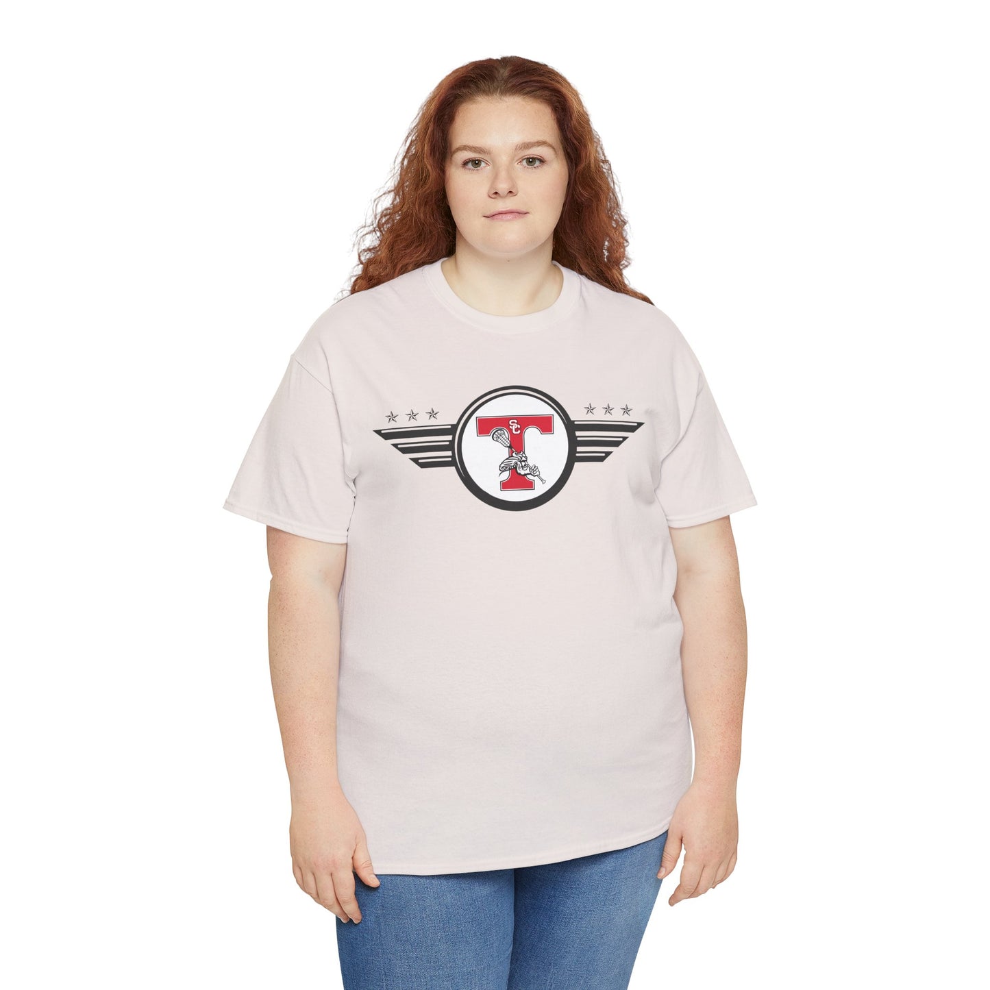 San Clemente Lacrosse Unisex Heavy Cotton Tee Aviation T-shirt