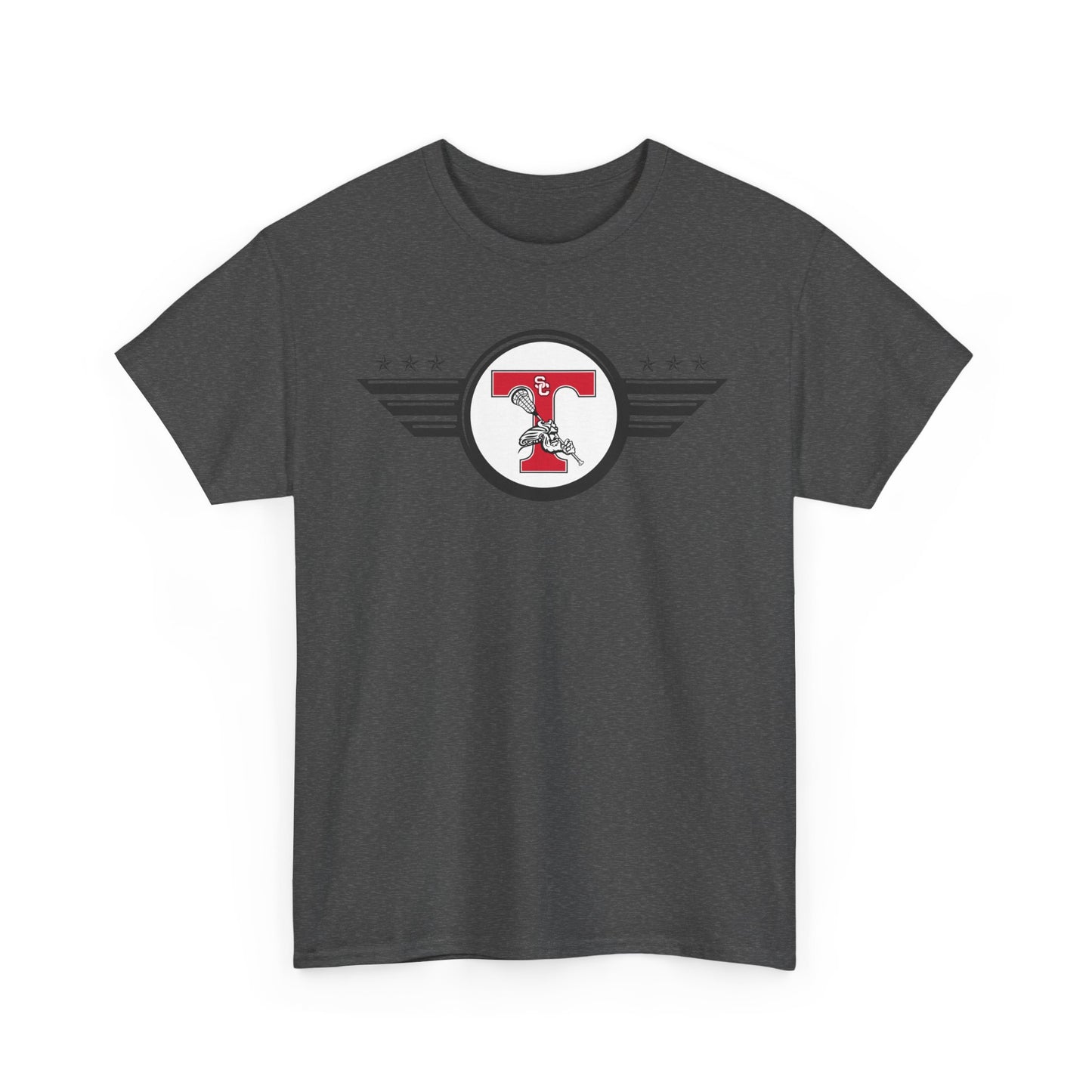 San Clemente Lacrosse Unisex Heavy Cotton Tee Aviation T-shirt