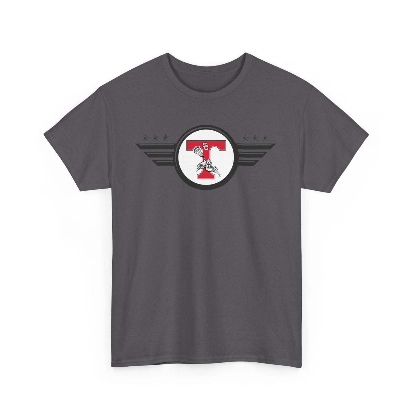San Clemente Lacrosse Unisex Heavy Cotton Tee Aviation T-shirt