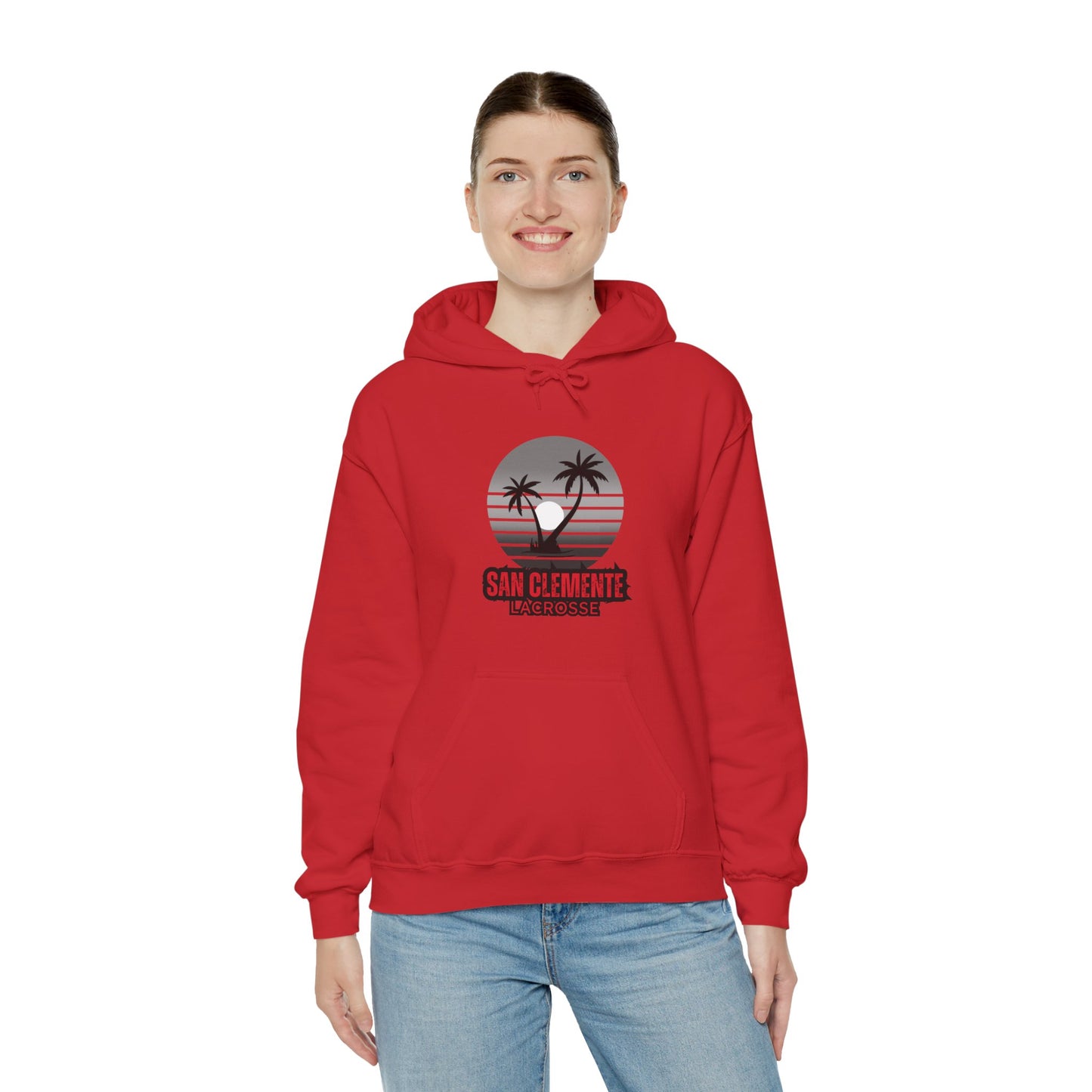 Unisex Heavy Blend™ Hooded Sweatshirt Sunset Logo