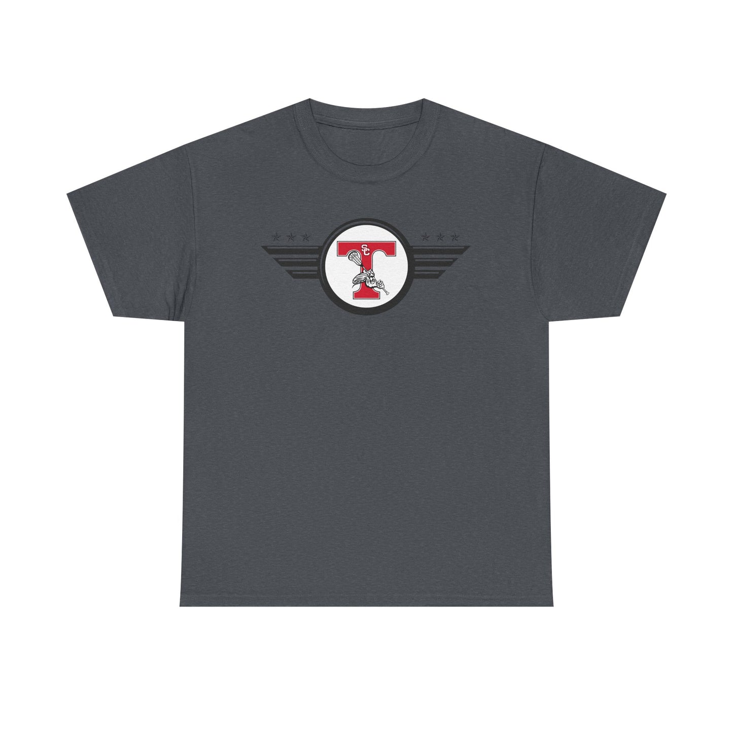 San Clemente Lacrosse Unisex Heavy Cotton Tee Aviation T-shirt
