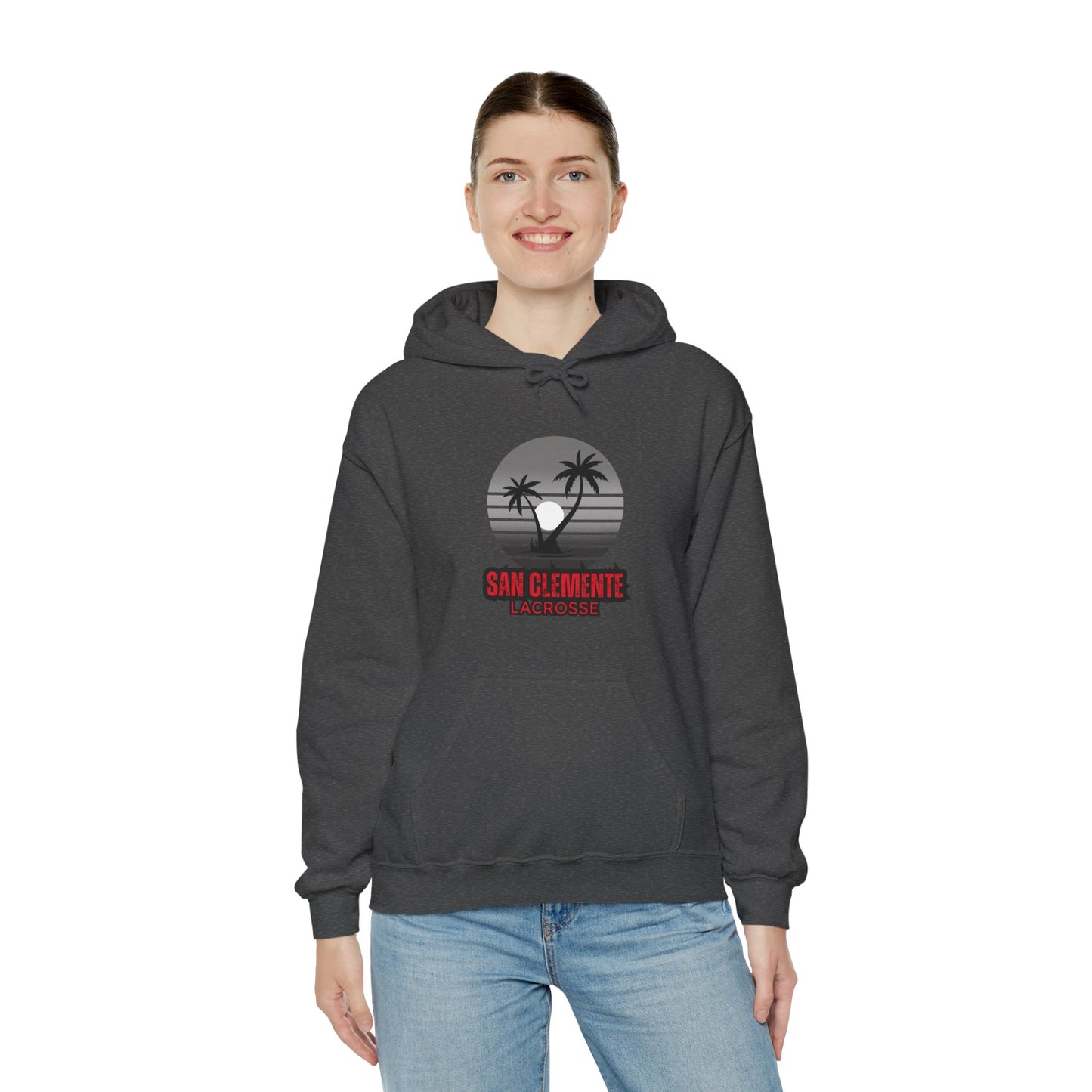 Unisex Heavy Blend™ Hooded Sweatshirt Sunset Logo