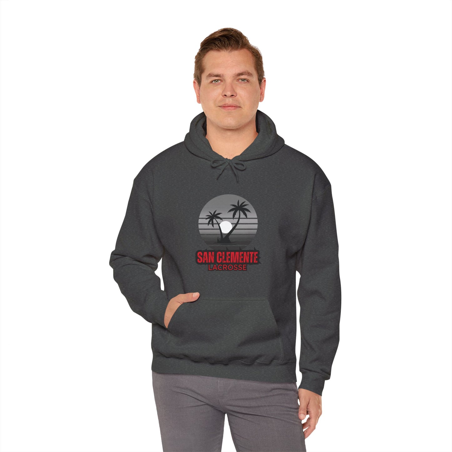 Unisex Heavy Blend™ Hooded Sweatshirt Sunset Logo
