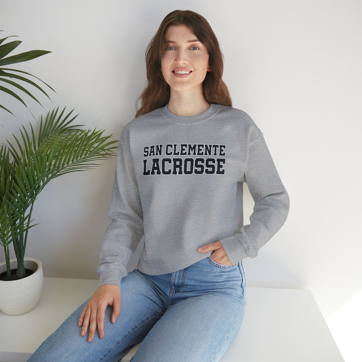 Unisex Heavy Blend™ Black Letters Crewneck Sweatshirt