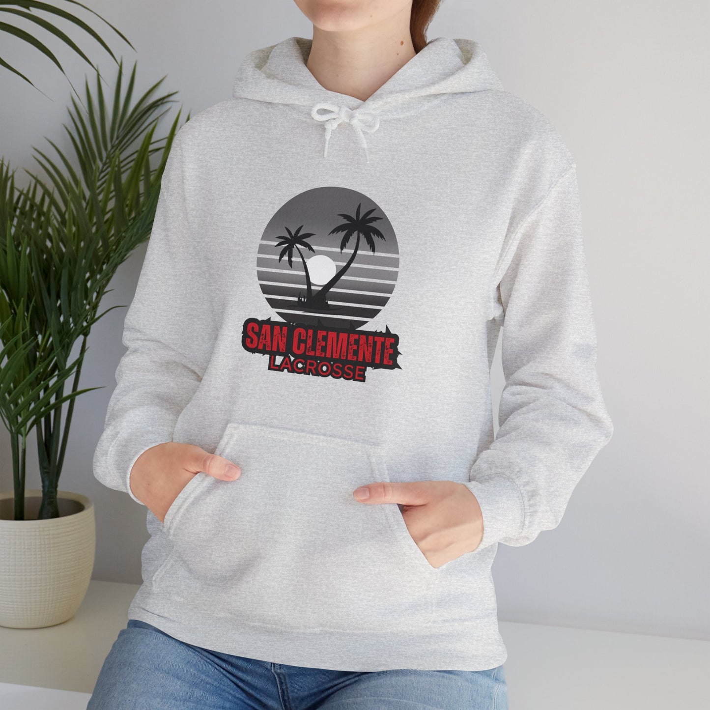 Unisex Heavy Blend™ Hooded Sweatshirt Sunset Logo