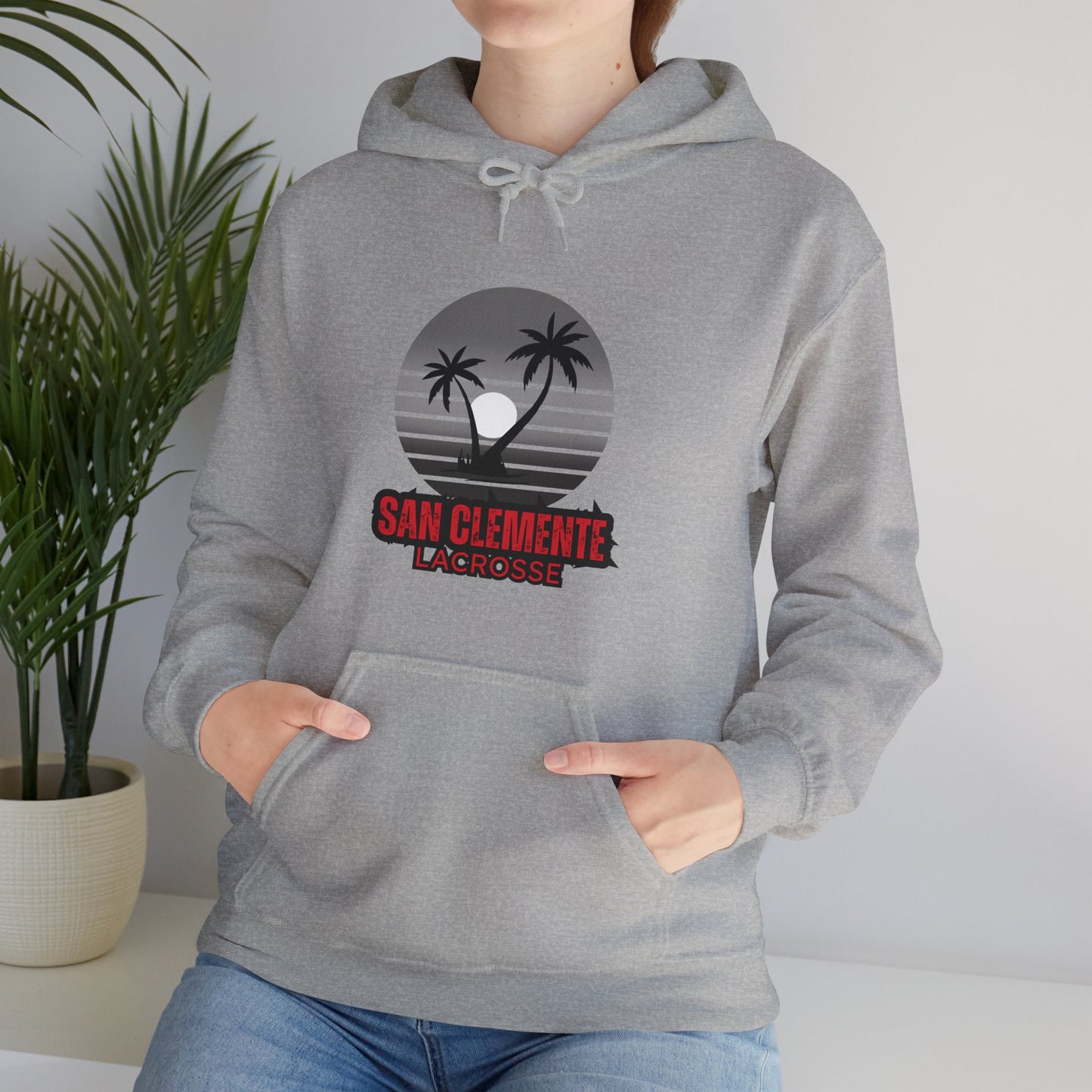 Unisex Heavy Blend™ Hooded Sweatshirt Sunset Logo