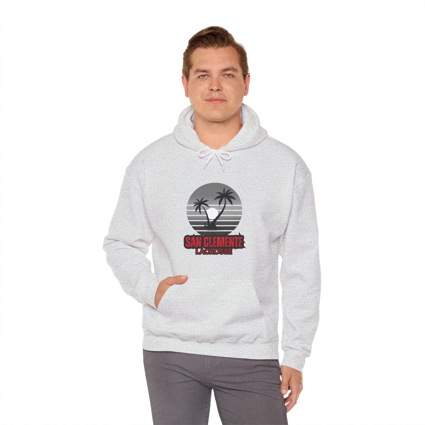 Unisex Heavy Blend™ Hooded Sweatshirt Sunset Logo