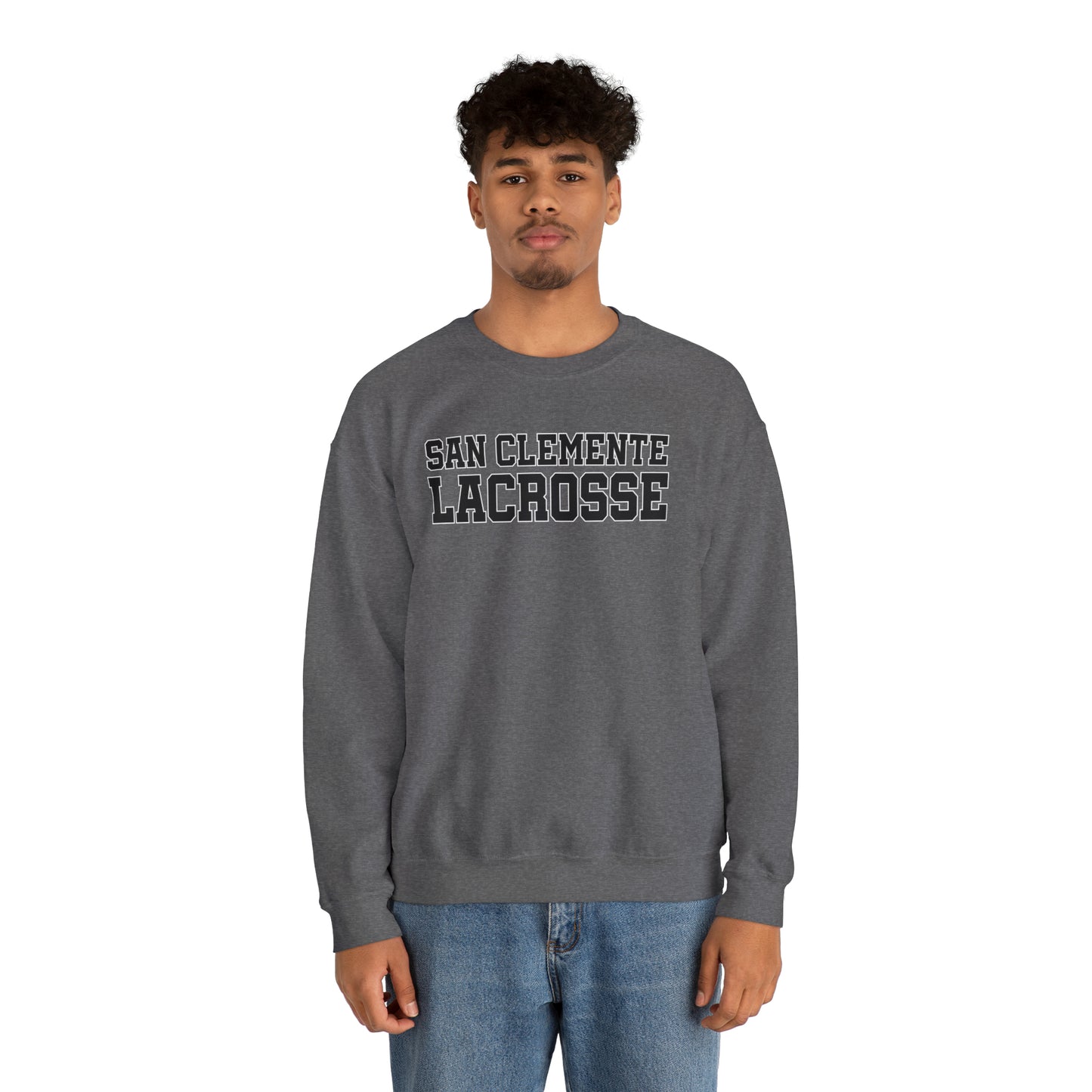 Unisex Heavy Blend™ Black Letters Crewneck Sweatshirt