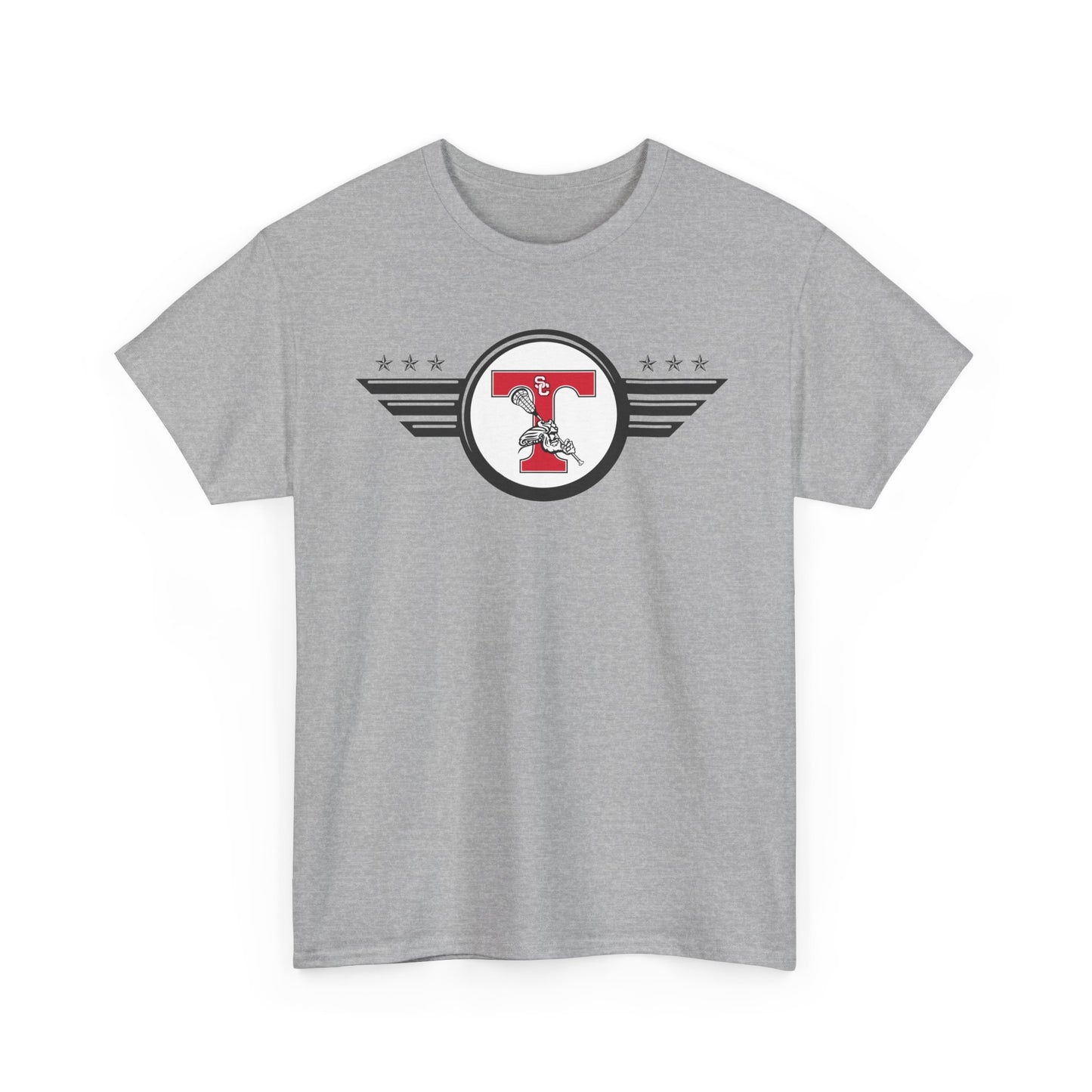 San Clemente Lacrosse Unisex Heavy Cotton Tee Aviation T-shirt