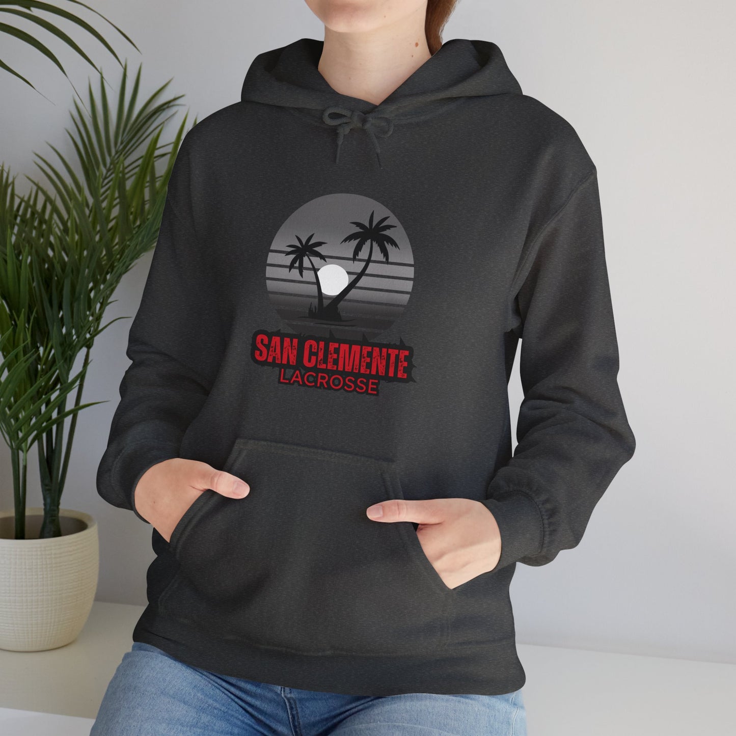 Unisex Heavy Blend™ Hooded Sweatshirt Sunset Logo