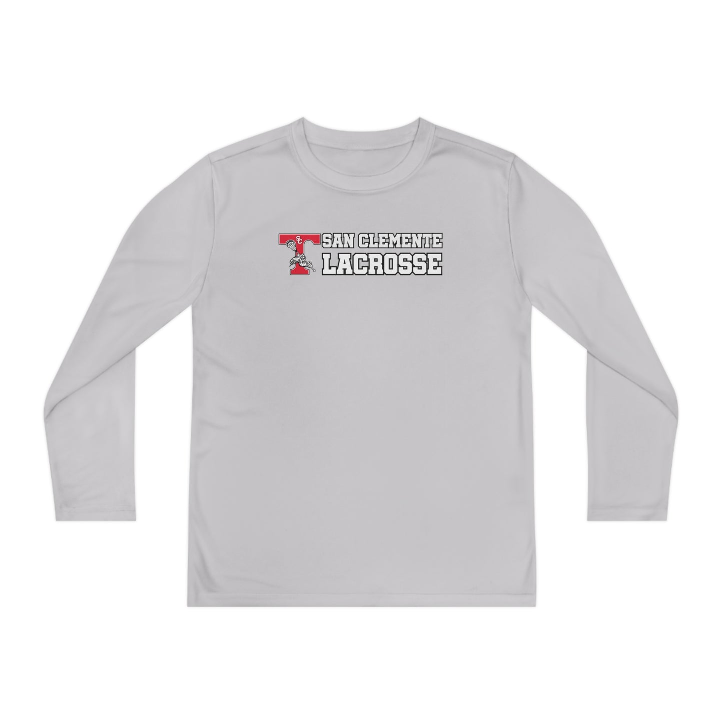 Triton Lacrosse Youth Long Sleeve Competitor Tee Logo