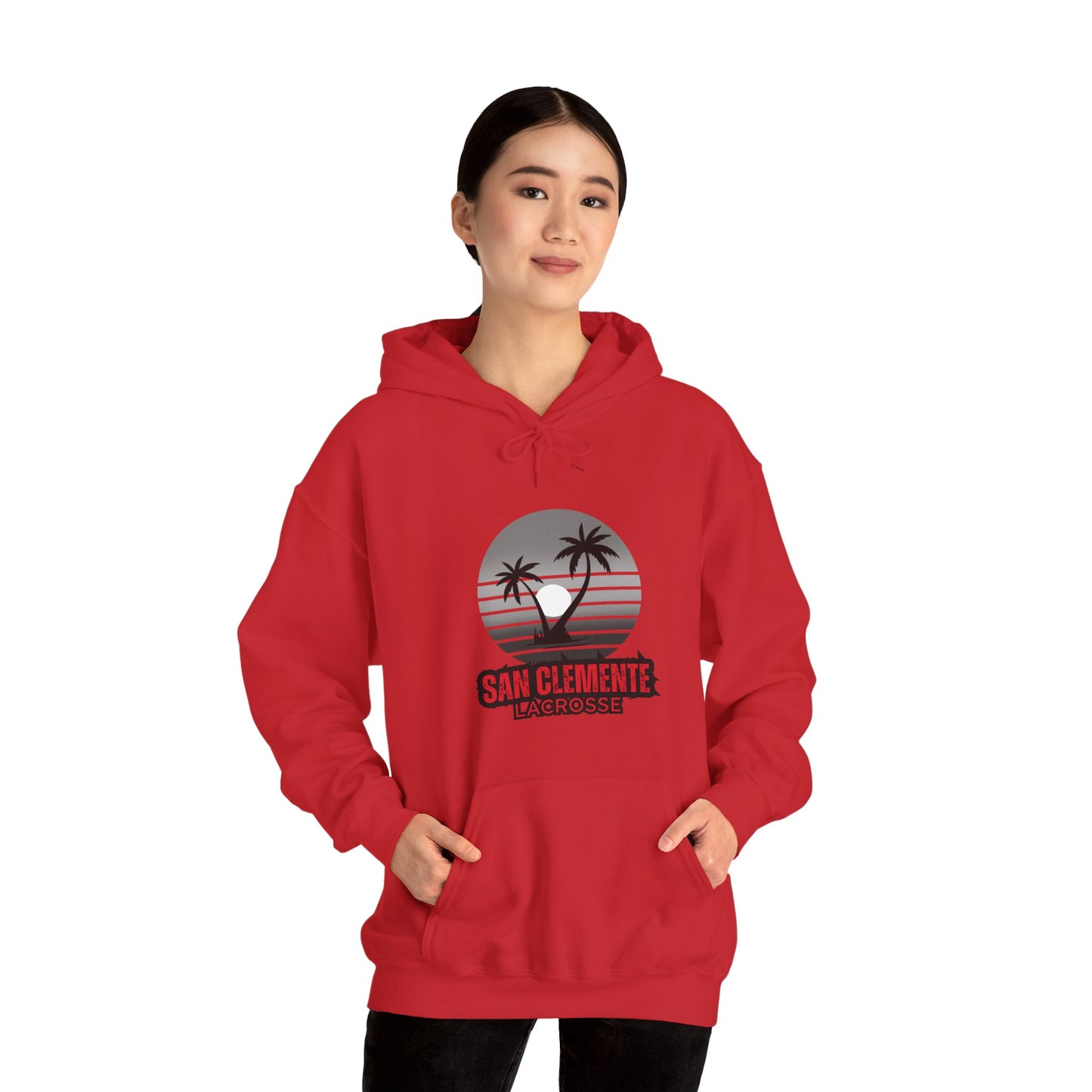 Unisex Heavy Blend™ Hooded Sweatshirt Sunset Logo