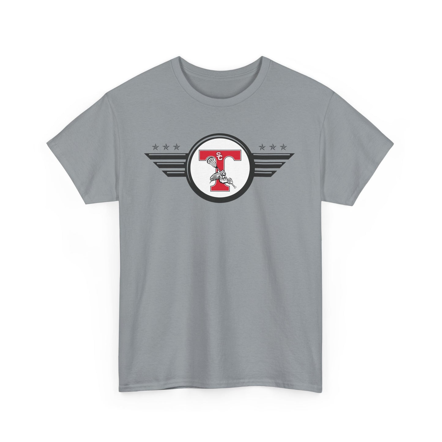 San Clemente Lacrosse Unisex Heavy Cotton Tee Aviation T-shirt