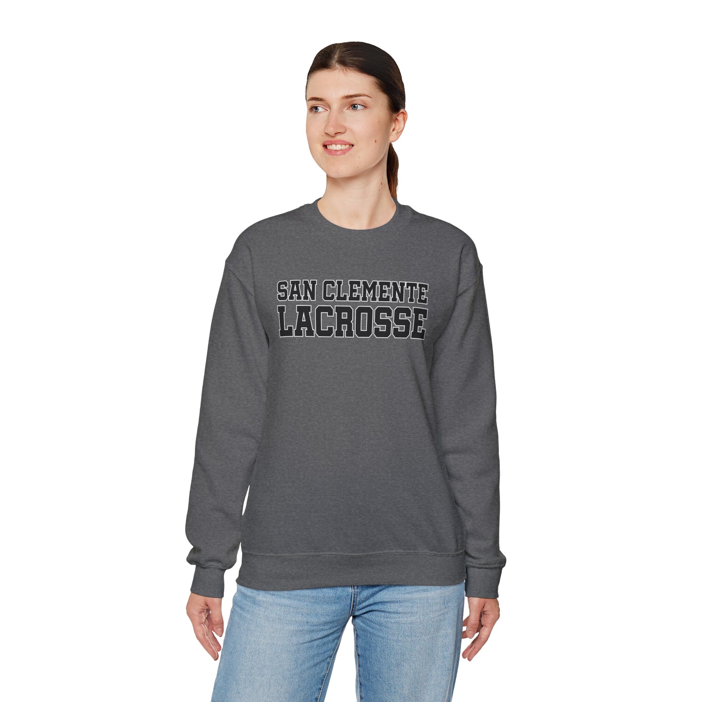 Unisex Heavy Blend™ Black Letters Crewneck Sweatshirt