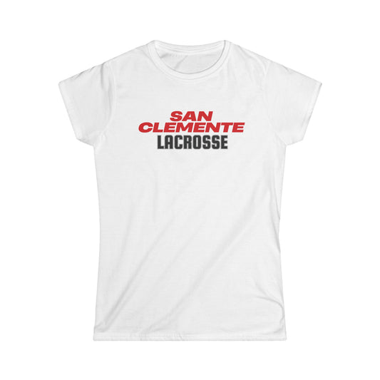 San Clemente Lacrosse Women's Softstyle Tee