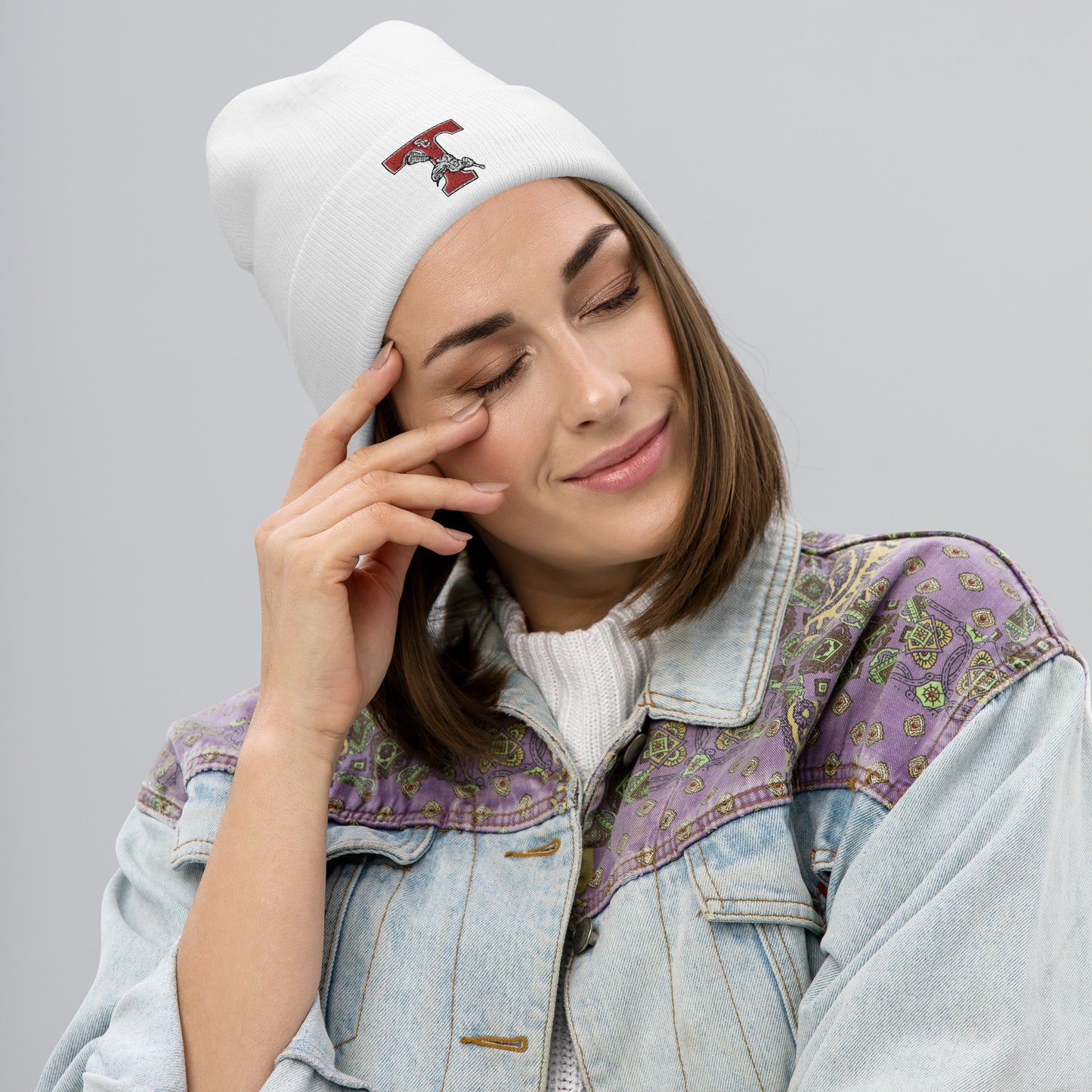 Embroidered Logo Beanie